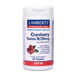 LAMBERTS Arándano Rojo 18.750 mg, 60 comprimés