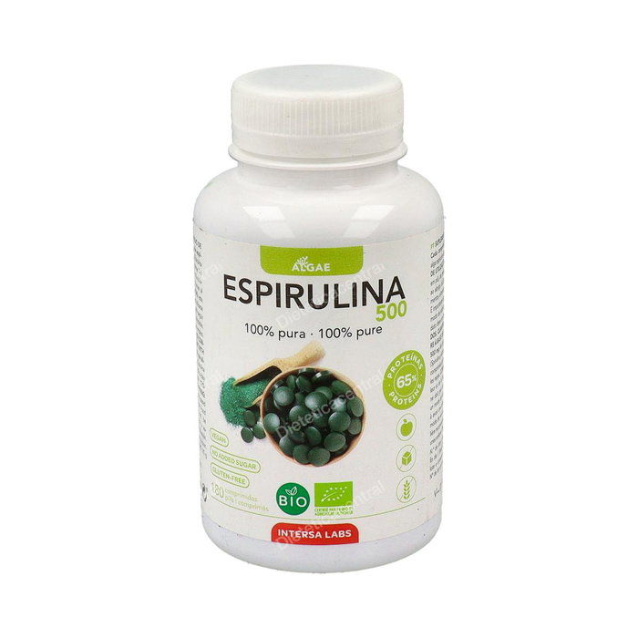 INTERSA Espirulina 500mg 180 comprimés INTERSA Espirulina 500mg 180 comprimés