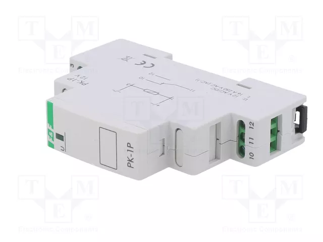 F&F Relais d'installation monostable SPDT 12V AC/DC