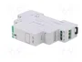 F&F Relais d'installation monostable SPDT 12V AC/DC