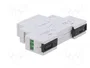 F&F Relais d'installation monostable SPDT 12V AC/DC