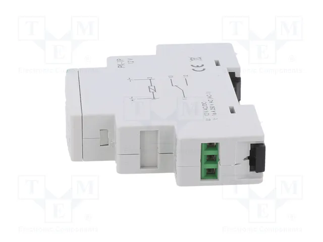 F&F Relais d'installation monostable SPDT 12V AC/DC