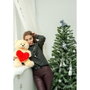 GO GIFT Ours en peluche FRANK 50 CR Crème avec design cœur