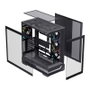 Einarex PRISMA S800 RGB Black EXCS-PR-800R-B Boîtier PC Gaming ATX Midi Tower avec 4 Ventilateurs RGB et Panneau en Verre Trempé