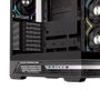 Einarex PRISMA S800 RGB Black EXCS-PR-800R-B Boîtier PC Gaming ATX Midi Tower avec 4 Ventilateurs RGB et Panneau en Verre Trempé