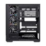 Einarex PRISMA S800 RGB Black EXCS-PR-800R-B Boîtier PC Gaming ATX Midi Tower avec 4 Ventilateurs RGB et Panneau en Verre Trempé