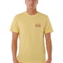 T-shirt à manches courtes homme Rip Curl Down The Line