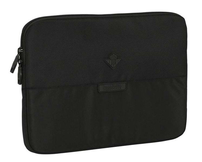 Safta Funda pour ordinateur portable 14 pouces Real Betis Balompie Premium, housse 34x25x2 cm en nylon 900D et PU