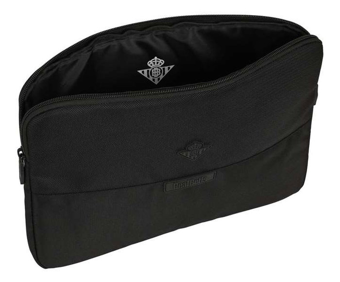 Safta Funda pour ordinateur portable 14 pouces Real Betis Balompie Premium, housse 34x25x2 cm en nylon 900D et PU