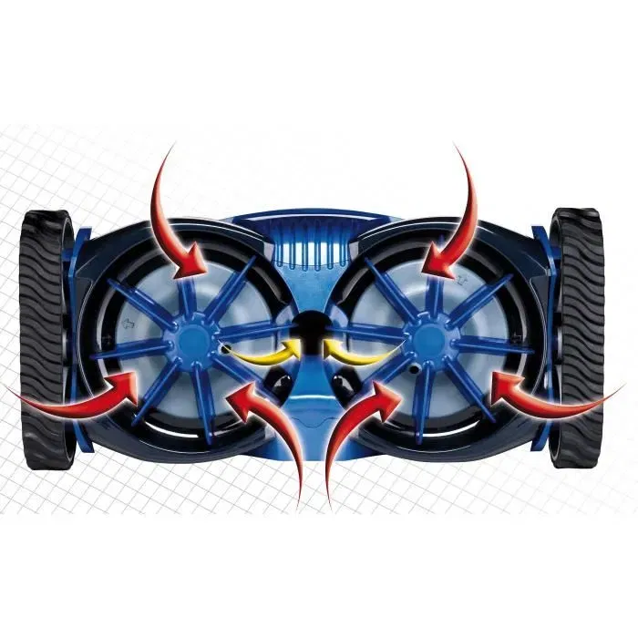 Zodiac MX8 Aspirateur Robot pour Piscine - Nettoyage Fond et Parois Rigides - Pour Piscines jusqu'à 12m, Système X-Drive, Branchement Skimmer ou Prise Balai