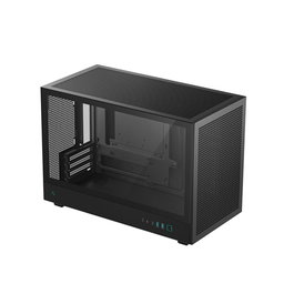 Deepcool CH260 Boîtier PC Gaming Micro Tour Noir Verre Trempé ABS mATX/ITX