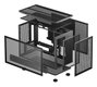 Deepcool CH260 Boîtier PC Gaming Micro Tour Noir Verre Trempé ABS mATX/ITX