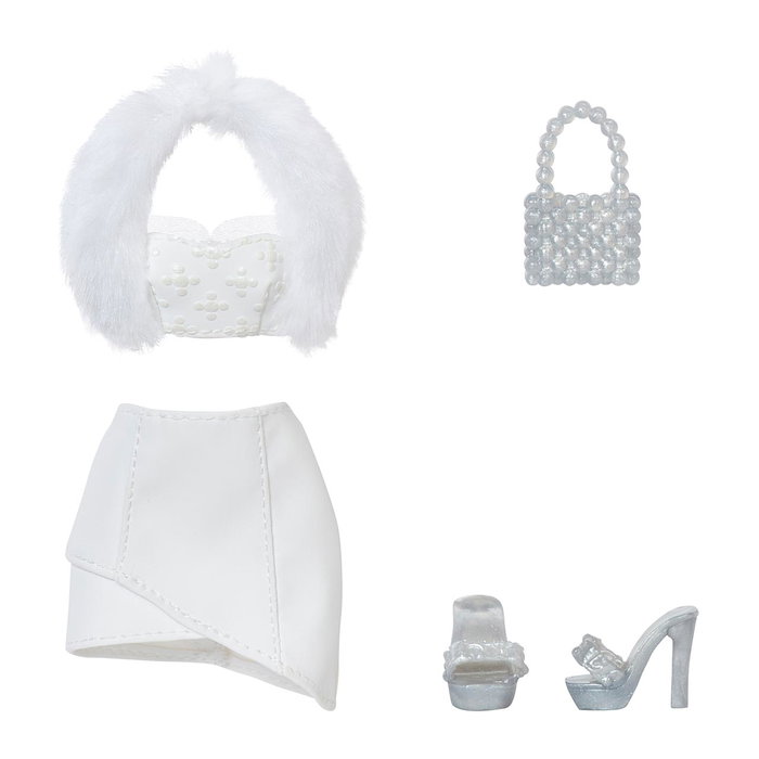 MGA Shadow High Natasha Zima 570608 - Poupée avec yeux de cristal, cheveux ondulés blancs et mode détaillée, pour enfants 6 ans et plus