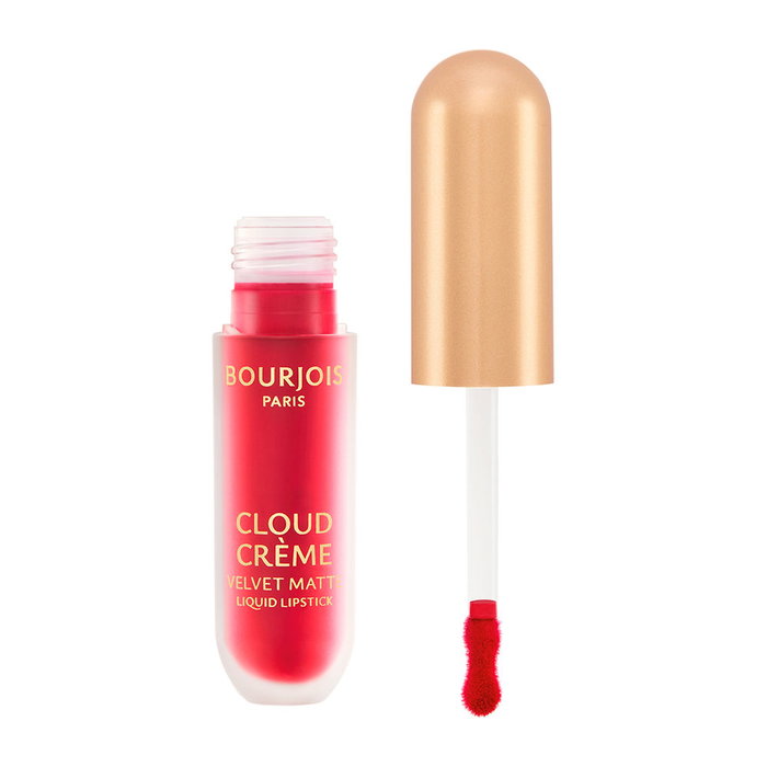 Bourjois Cloud Crème Velvet Rouge à Lèvres Liquide Mate - Teinte #07 Red-Y or Not 3 ml - Édition Velvet Matte