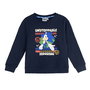 Cerda Sweat-shirt en coton brossé Sonic, âge 12 ans - Couleur Dark Blue