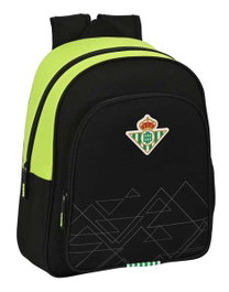 Safta Mochila Infantil Adaptable Comme Sac à Dos ou Sac de Poussette Real Betis Balompie, 28 x 34 x 10 cm, Polyester 600D