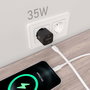 Chargeur mural Aisens ASCH-35W1P023-BK Noir Multicouleur 35 W