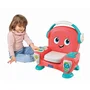 Clementoni - Fauteuil interactif pour enfants Symphonic, 4 modes de jeu avec musique, clavier, maraca, apprentissage des couleurs et des mots