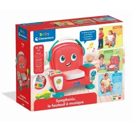 Clementoni Fauteuil Interactif pour Enfants Symphonic - 4 Modes de Jeu, Musical, Apprentissage