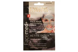 Eveline Cosmetics Set Duo Facemed+ Active Detox Carbon, 2 x 10 ml