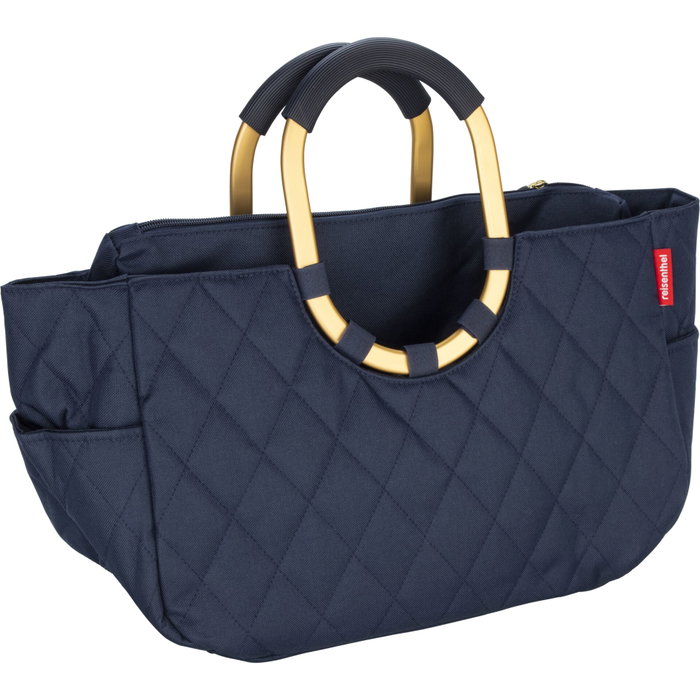 Reisenthel Loopshopper M Frame Rhombus Midnight Gold