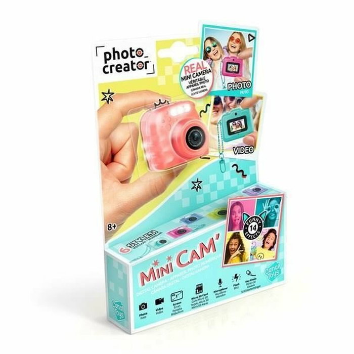 Canal Toys Mini Cam' Photo Creator - Appareil Photo Numérique Compact avec Carte SD 1 Go Canal Toys Mini Cam' Photo Creator - Appareil Photo Numérique Compact avec Carte SD 1 Go