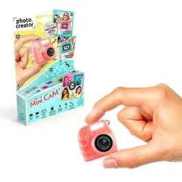 Canal Toys CLK 06 Appareil Photo et Vidéo Numérique Mini Instant pour Enfants - 1 Go, Rechargeable, Porte-clés, Écran, Filtres - Photo Creator
