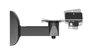 Vivolink Kit de 2 supports muraux universels pour haut-parleurs - Inclinaison et rotation reglables, capacite 15 kg, couleur noir