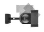 Vivolink Kit de 2 supports muraux universels pour haut-parleurs - Inclinaison et rotation reglables, capacite 15 kg, couleur noir