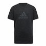 T shirt à manches courtes Enfant Adidas Noir