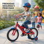 Huffy Bicicleta Spiderman 14" (4/6 ans) - Version Espagnol - Vélo Enfant