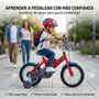 Huffy Bicicleta Spiderman 14" (4/6 ans) - Version Espagnol - Vélo Enfant