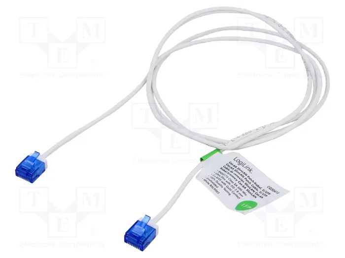 LOGILINK Cordon de raccordement Cat 6a U/UTP 1,5m RJ45 LOGILINK Cordon de raccordement Cat 6a U/UTP 1,5m RJ45