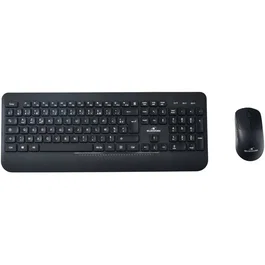 Bluestork Pack Office R2 - Clavier AZERTY et Souris 3200 DPI - Noir