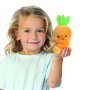 AURORA Peluche Zanahoria Palm Pals 13 cm - Peluche douce en forme de carotte