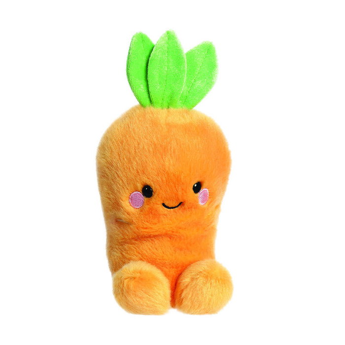 AURORA Peluche Zanahoria Palm Pals 13 cm - Peluche douce en forme de carotte