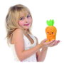 AURORA Peluche Zanahoria Palm Pals 13 cm - Peluche douce en forme de carotte