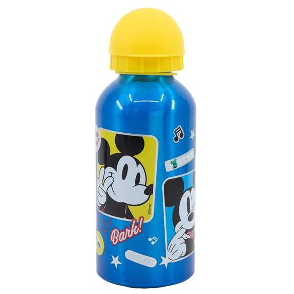 Stor Bouteille en aluminium Mickey Mouse Fun-Tastic 400 ml Stor Bouteille en aluminium Mickey Mouse Fun-Tastic 400 ml