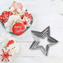 Zenker Ensemble avec plaque à pâtisserie extensible et 10 emporte-pièces de Noël