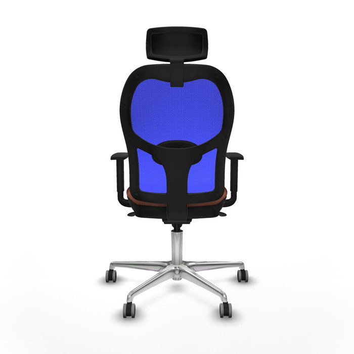 Piqueras y Crespo Chaise de Bureau Jorquera 1D086G2 Bleu Marron