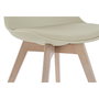 Chaise DKD Home Decor Beige Naturel Mousse polypropylène Bois de hêtre Polyuréthane 48 x 54 x 82 cm 48 x 55 x 83 cm