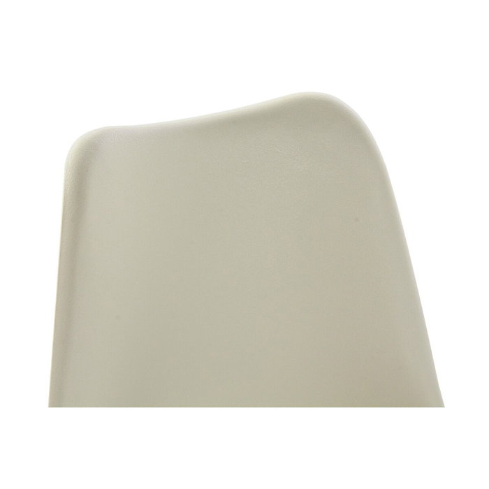 Chaise DKD Home Decor Beige Naturel Mousse polypropylène Bois de hêtre Polyuréthane 48 x 54 x 82 cm 48 x 55 x 83 cm