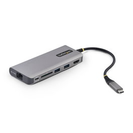 StarTech.com 177B-USBC-MULTIPORT Station d'accueil USB-C 6 en 1 - HDMI 4K, Ethernet 2,5G, USB-A, SD