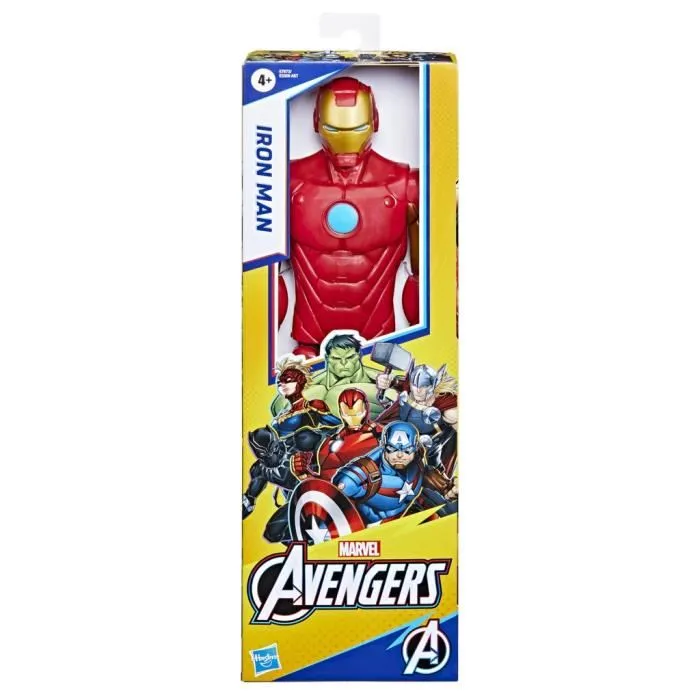 Hasbro Figurine Iron Man 30 cm, Jouet Avengers Titan Hero Series pour Enfants, Marvel