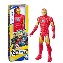 Hasbro Avengers - Figurine de grande taille Iron Man E7873 Titan Hero Series, 4 ans et plus, Français (Anglais, Allemand, Italien, Portugais, Espagnol)