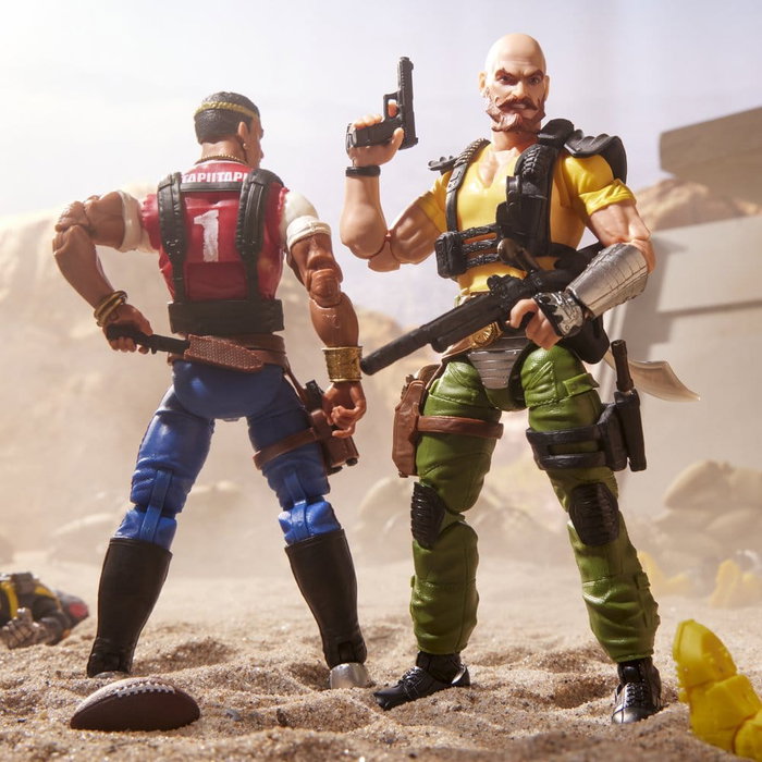 Hasbro G.I. Joe Classified Series Pack de 2 Figurines David « Red Dog » Taputapu & Varujan « Taurus » Ayvazyan 15 cm
