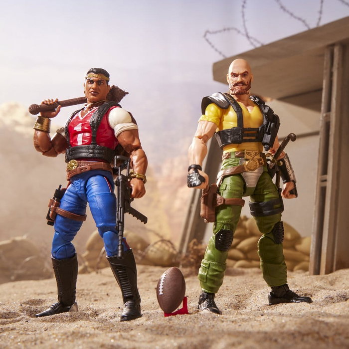Hasbro G.I. Joe Classified Series Pack de 2 Figurines David « Red Dog » Taputapu & Varujan « Taurus » Ayvazyan 15 cm