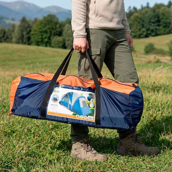 Color Baby Aktive Tente de Camping Familiale 4-6 Personnes