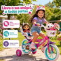 Toimsa - Bicicleta Gabby Dollhouse - Vélo enfant fille 12" (3-5 ans) - Rosa