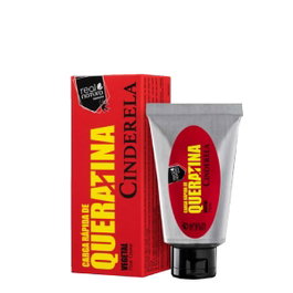 Real Natura - Carga Rápida De Queratina Cincerela 75ml - Traitement intensif de réparation et fortification de la kératine pour cheveux abîmés - Sans sulfates ni parabènes